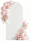 6FT Arch Backdrop with Stand, Wedding Birthday Party Foam Board, White by Ruxion