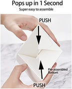 Happyhiram 100 Pack Gold Individual Cupcake Boxes with Inserts & Window - Image 2