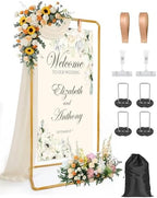 Wedding Easel Stand, 3 type Welcome To Our Wedding Sign Display Stand by ugaxhome