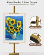 Adjustable Tabletop Easel Stand, 29" H Gold 2 Pack - Image 3