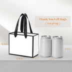 EQOREIIN 30 Pcs Metallic Paper Small Gift Bags with Handles & Tissue Paper - Image 3