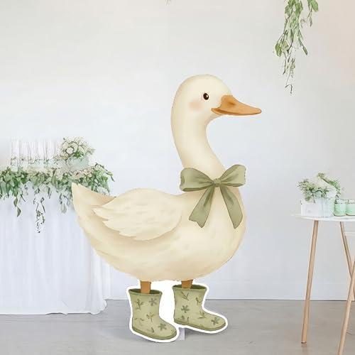 Croblissful One Silly Goose Party Decorations, Green, Goose by CroBlissful