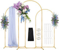 6FT,5FT,4FT Balloon Arch Stand Kit with Base Set of 3 by DEVISEFUN