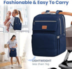 Pillani Baby Diaper Bag Backpack - Baby Bag for Girls & Boys, Large Waterproof Diaper Backpack - Baby Shower Gifts for Boys & Registry Must Haves - Travel Diaper Bags with Changing Pad - Newborn Stuff - Image 6