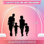 JOVIPOP Balloon Arch Stand, 11.5 FT Wide Adjustable Party Frame - Image 4