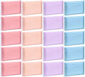 PerKoop 100 Pack Pocket Tissues Travel Slim Packs Small Facial Tissues Wallet Size Toilet Paper for Travel Guest Wedding Supplies, 4 Styles (Morandi Style) by PerKoop