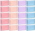 PerKoop 100 Pack Pocket Tissues Travel Slim Packs Small Facial Tissues Wallet Size Toilet Paper for Travel Guest Wedding Supplies, 4 Styles (Morandi Style) by PerKoop