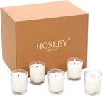Hosley Unscented Votive Candles, Clean-Burning with 10-12 Hour Burn time Ideal for Weddings, Parties, Aromatherapy, (Ivory, 240) by HOSLEY