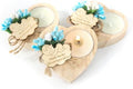 50 Piece Wooden Candle Holders, Baby Shower Party Favors for Boy,Baptism Candle Favors,Baby Christening Favors for Guests. (Blue) by Unknown