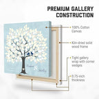 MuralMax Personalized Wedding Signing Tree Canvas Guest Book Wall Art - Image 6
