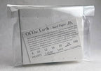 Of The Earth Handmade Paper - Wildflower Seed Paper Folding Escort Card - Place Card/Name Card/Gift Card - 3.5" x 4" - Set of 24 (10s White Seed) - Image 3