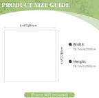 6.6FT x 6.6FT Sage Green Square Backdrop Arch Cover Double-Sided Spandex Arch Covers Fitted Wedding Arch Stand Cover Stretchy Backdrop for Balloon Arches Birthday Baby Shower Party Banquet Decorations - Image 5