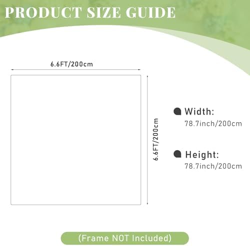 6.6FT x 6.6FT Sage Green Square Backdrop Arch Cover Double-Sided Spandex Arch Covers Fitted Wedding Arch Stand Cover Stretchy Backdrop for Balloon Arches Birthday Baby Shower Party Banquet Decorations - Image 5
