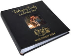 Personalized Photo Album, Custom Engraved Picture Album, Holds 200 4" x 6" Photos, Leatherette and Laser Engraved Scrapbook, Camping Trip, Black by GiftsForYouNow