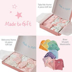 Butterblu Check Me Out 6-Piece Baby Layette Gift Set 100% Organic Cotton - Image 6