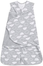 HALO 100% Cotton Sleepsack Swaddle, 3-Way Adjustable Wearable Blanket, TOG 1.5, Clouds, Small, 3-6 Months by HALO