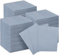 500 Pcs Dusty Blue Cocktail Napkins Disposable 10 x 10" Linen by Janlaugh