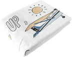 Sweet Jojo Designs Vintage Airplane Boy Baby Milestone Blanket Newborn Monthly First Year Photo Growth Chart Infant Memory Gift Set Grey Green Blue White Yellow Airplanes Plane Transportation Clouds - Image 6
