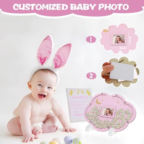 xiheer Baby Shower Guest Book Alternatives, Cloud Baby Shower Decorations - Image 3