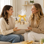 10 Pack White Woven Gift Baskets with Gift Bags and Ribbons, 12"x8"x5" - Image 4
