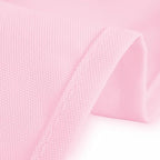 LTC LINENS 5 Pack Pink Rectangular Tablecloths 60 x 102 Inches for 6 Feet Rectangle Banquet Tables with Half-Drop - Stain and Wrinkle Resistant Polyester Cloth Table Covers for Party, Baby Shower - Image 4