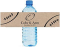 Football Themed Water Bottle Labels Great for Tailgate Wedding Party Birthday Baby Bridal Shower Kraft by DesignThatSign