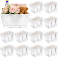 Glenmal 72 Pcs Baskets for Gifts Waterproof Empty Kraft Basket Bulk,White by Glenmal