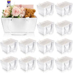 Glenmal 72 Pcs Baskets for Gifts Waterproof Empty Kraft Basket Bulk,White by Glenmal