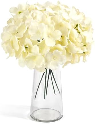 Auihiay 204Pcs Hydrangea Artificial Flowers Bulk, Artificial Hydrangea Flowers - Image 2