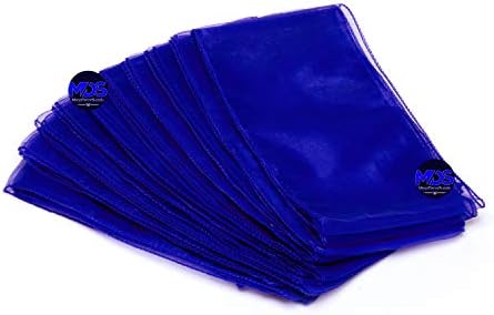 MDS Pack of 100 Organza Chair Sashes for Wedding & Event Décor – Royal Blue - Image 5