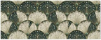 pnyoin Merry Christmas Wrapping Paper Roll,Art Deco Fan Green Gift Wrap Perfect for Xmas,Birthday,Weddings, Brides, Holidays, Baby Showers，58 x 23 inches,4 Roll - Image 2
