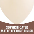 Fun Express Bulk 100 Pieces Tuftex Matte Lace 11" Natural Latex Balloons - Image 3