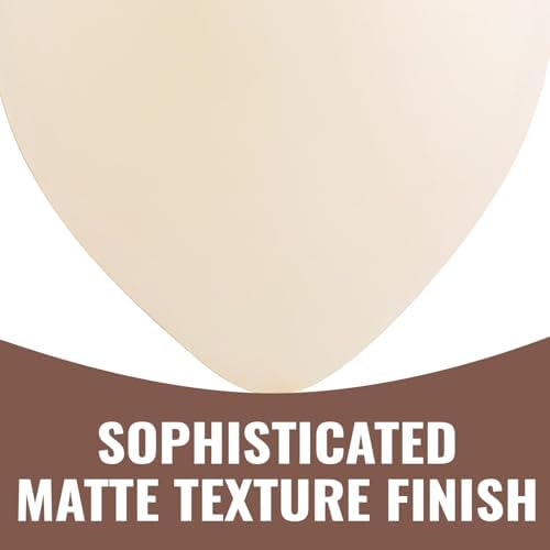 Fun Express Bulk 100 Pieces Tuftex Matte Lace 11" Natural Latex Balloons - Image 3