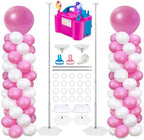 Balloon Column Stand Kit with Electric Balloon Pump by Toosci