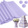 500 Sheets Lavender Tissue Paper Bulk 15 x 20 Inch for Fall Wedding Gifts by Qilery