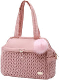 Asha Diaper Bag Tote For Daily Use, Travel Shoulder Diaper Bag With Long Strap by LUKJOJO