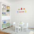 Oliver's Labels Premium Name Wall Decals - Matte Finish Personalized Wall Art for Kids' Rooms & Nurseries (Sea Life) - Image 2