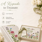 Wedding Guest Book,10.2x8.2in Linen Guest Book - Image 3