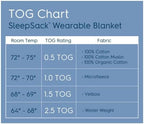 HALO SleepSack, 100% Cotton Wearable Blanket, Swaddle Transition Sleeping Bag, TOG 0.5 - Image 3