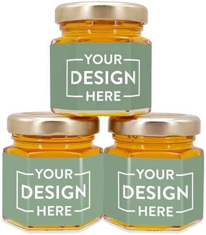 Honey Wedding Favors, Custom Honey Jars for Wedding Favors, Baby Shower Honey Favors, Wedding Honey Favors (Set of 12) - Image 4