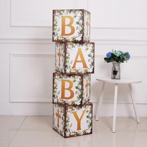 Decorative Balloon Boxes with Letters Easy Installation Blocks Box for Birthday Party Wedding Baby Shower Decorations - Image 2