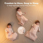 Momcozy Sleep Sack for Baby 0-6 Months, 1.5 TOG Baby Wearable Blanket - Image 3