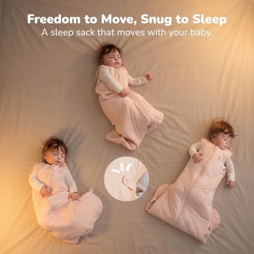 Momcozy Sleep Sack for Baby 0-6 Months, 1.5 TOG Baby Wearable Blanket - Image 3