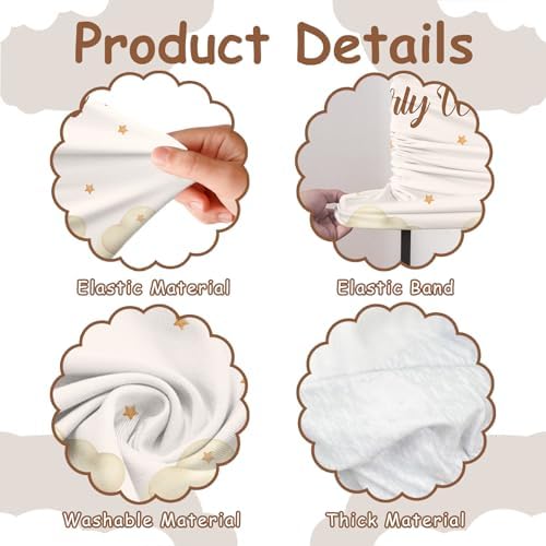 2PCS We Can Bearly Wait Arch Backdrop Cover Bear Baby Shower Backdrop - Image 4