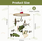 Baby Mobile for Crib Fishing Crib Mobile for Boys Baby Shower Gift - Image 4