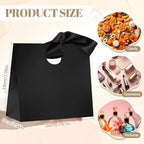 Feifeiya 30 Pcs Small Black Gift Bags with Ribbon Handle - Image 2