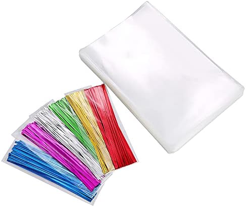 100Pcs 16"x24" Cellophane Treat Bags for Gift Baskets Thcik Cello Gift Bags - Image 5