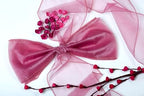 MDS Pack of 150 Organza Chair Sashes for Wedding & Event Décor – Dusty Pink - Image 5