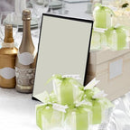 Nuanchu 30 Sets Bridal Shower Favors Sage Green 1.6" Mini Bubble Candles - Image 6