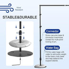 EMART 10x7ft Backdrop Stand Adjustable Photo Background Stand Kit - Image 3